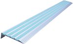 RS PRO Fluorescent Stair Nosing Aluminum, Quartz Sand Nosing 900mm x 76mm x 5mm