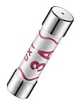 RS PRO 3A T Ceramic Cartridge Fuse, 6.3 x 25mm