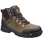 Caterpillar Framework Brown Steel Toe Capped Safety Boots, UK 9, EU 43