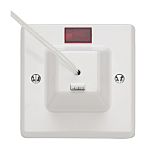 Contactum White Ceiling Switch, 50A 2 Way