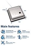 Bosch Sensortec Temperature & Humidity Sensor, Digital Output, Surface Mount, I2C, SPI, ±0.6 %, ±1°C, 8 Pins