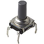 IP60 Side Tactile Switch, SPST 10 mA 11.1mm Through Hole