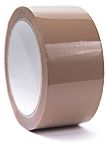 RS PRO Brown Packing Tape, 66m x 48mm