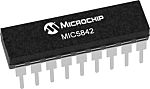 Microchip Technology MIC5842YN 8-Bit 8 Bit Lojik Kapı, Saydam D Tipi, 18-Pinli DIP