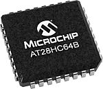 Microchip AT28HC64B-70JU, 64kbit Parallel EEPROM Memory, 70ns 32-Pin PLCC Parallel