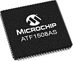 Microchip ATF1508AS-10JU84, CPLD ATF1508AS EEPROM 128 Cells, 84 I/O, 128 Labs, 10ns, ISP, 84-Pin PLCC