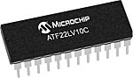 Microchip ATF22LV10C-10PU, SPLD Simple Programmable Logic Device ATF22LV10C 10 Macro Cells, 22 I/O, ISP, 10ns CMOS