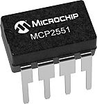 Microchip MCP2551-E/P, CAN Transceiver 1Mbps ISO 11898, 8-Pin PDIP