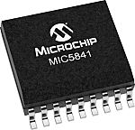 Microchip MIC5841YWM-TR Octal-Bit 8 Bit Latch, CMOS, 18-Pin SOIC