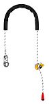 Petzl 2m Work Positioning Adjustable Work Positioning Lanyard Eashook Locking Carabiner Single
