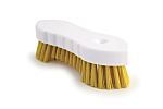 RS PRO Soft/Hard Bristle Yellow Scrubbing Brush, PET bristle material