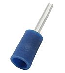 RS PRO Insulated Crimp Pin Connector, 1.5mm² to 2.5mm², 16AWG to 14AWG, 1.9mm Pin Diameter, 12mm Pin Length, Blue