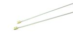 RS PRO Cable Tie, 300mm x 4.8 mm, Natural Nylon, Pk-100