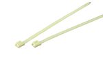 RS PRO Cable Tie, 255mm x 9 mm, Natural Nylon, Pk-100