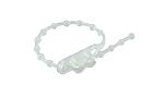 RS PRO Cable Tie, Nœud à double tête, 150mm x 3.6 mm, Natural PE, Pk-100
