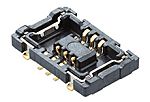 Molex Straight Surface Mount PCB Socket, 12-Contact, 2-Row, 0.4mm Pitch, Solder Termination