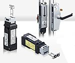 Idec HS6E Safety Interlock Switch, 1NC/1NC + 2NC + 1NO, Keyed, Solenoid Lock