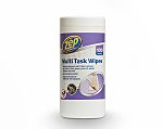 Zep Commercial Wet Anti-Bacterial Wipes, Dispenser Box of 100