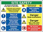 RS PRO İş Güvenliği Levhası, PP, İngilizce " Dangerous "