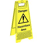 Danger Hazardous Area Floor Stand