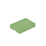 NKK Switches Green Push Button Cap for Use with UB Series Illuminated Pushbuttons, 17 x 12 x 3mm