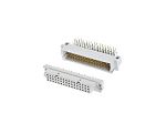 Amphenol Communications Solutions 48 Way 2.54mm Pitch, Type Rack Connector, 3 Row, Right Angle DIN 41612 Connector, Plug