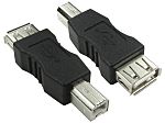 Adaptador RS PRO, Conector A USB A, Conector B USB B