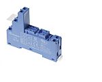 Finder 95 8 Pin 250V ac DIN Rail Relay Socket, for use with 40/41/43 Series Relays