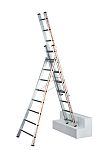 TUBESCA Aluminium Combination Ladder 8 steps 2.33m open length