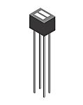 Fototransistor onsemi sensible a IR, rango onda λ 940 nm, corriente Ic 1 (Minimum)mA, mont. pasante, Custom 4L