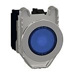 Schneider Electric XB4 Series Illuminated Push Button, Panel Mount, 30mm Cutout, SPDT