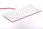 Klávesnice, Červená, Bílá QWERTY (Španělsko) normální klávesy 79 Raspberry Pi