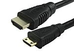 RS PRO High Speed, 3m Male HDMI to Male Mini HDMI 4K