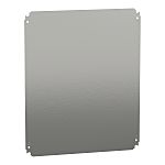 Schneider Electric PanelSeT Series Galvanised Steel Mounting Plate, 2mm H, 550mm W, 450mm L for Use with Spacial CRN,