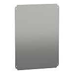Schneider Electric PanelSeT Series Galvanised Steel Mounting Plate, 1.8mm H, 450mm W, 650mm L for Use with Spacial CRN,
