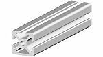 RS PRO Silver Aluminium Profile Strut, 20 x 20 mm, 5mm Groove, 1000mm Length