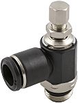 RS PRO Tube Flow Regulator, 4mm Tube Inlet Port