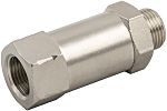 RS PRO 6063 Non Return Valve 1/8 in Male Inlet, 2 to 8bar