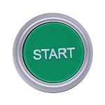 Push Button Green 22mm Round "START"