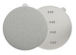 RS PRO Aluminium Oxide Sanding Disc, 150mm, P40 Grit, 100 in pack