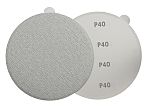 RS PRO Aluminium Oxide Sanding Disc, 150mm x 1mm Thick, 40+ Grade, P40 Grit, 100 in pack