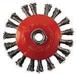 RS PRO Bevelled Abrasive Brush, 100mm Diameter