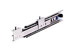 Accuride Self Closing Stainless Steel Drawer Runner, 450mm Closed Length, 120kg Load