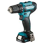 Makita DF333D Keyless 12V Cordless Drill Driver Li-Ion, Euro Plug