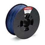 RS PRO 1.75mm Blue PLA 3D Printer Filament, 1kg