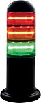 RS PRO Red/Green/Amber Signal Tower, 24 V ac/dc