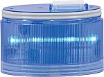 Světelný modul barva čočky Modrá LED barva pouzdra Modrá základna 70mm 24 V AC/DC, 240 V AC