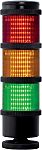 RS PRO Red/Green/Amber Signal Tower, 240 V ac