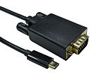 1MTR USB TYPE C M - VGA M BLACK CABLE 10