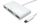 Adaptér, počet zobrazení: 1, typ USB: USB C, video připojení: DisplayPort, DVI, HDMI, standard: USB 3.1